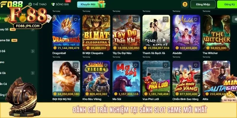 Slot Game FO88 - Thiên Đường Trò Chơi Slot Cực Khủng 3 Đánh giá trải nghiệm tại sảnh slot game mới nhất